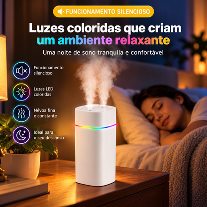 Humidificador e Difusor de Aromas 600 ml