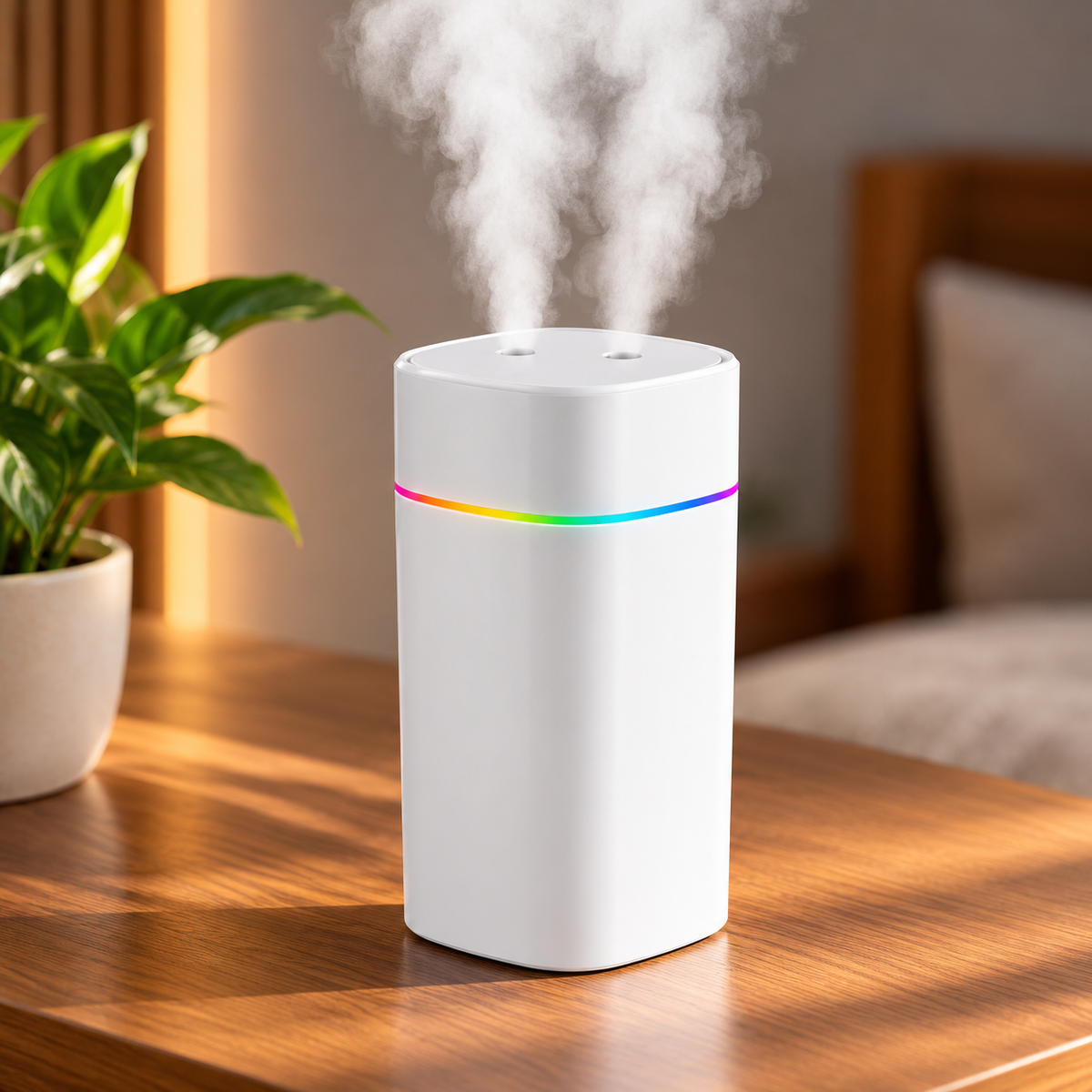 Humidificador e Difusor de Aromas 600 ml