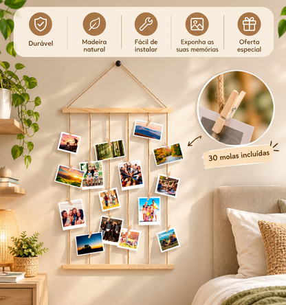Painel de Parede para Fotografias
