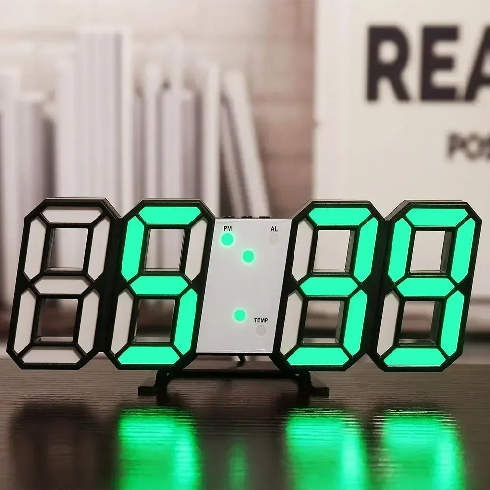 Relógio Digital LED com Alarme