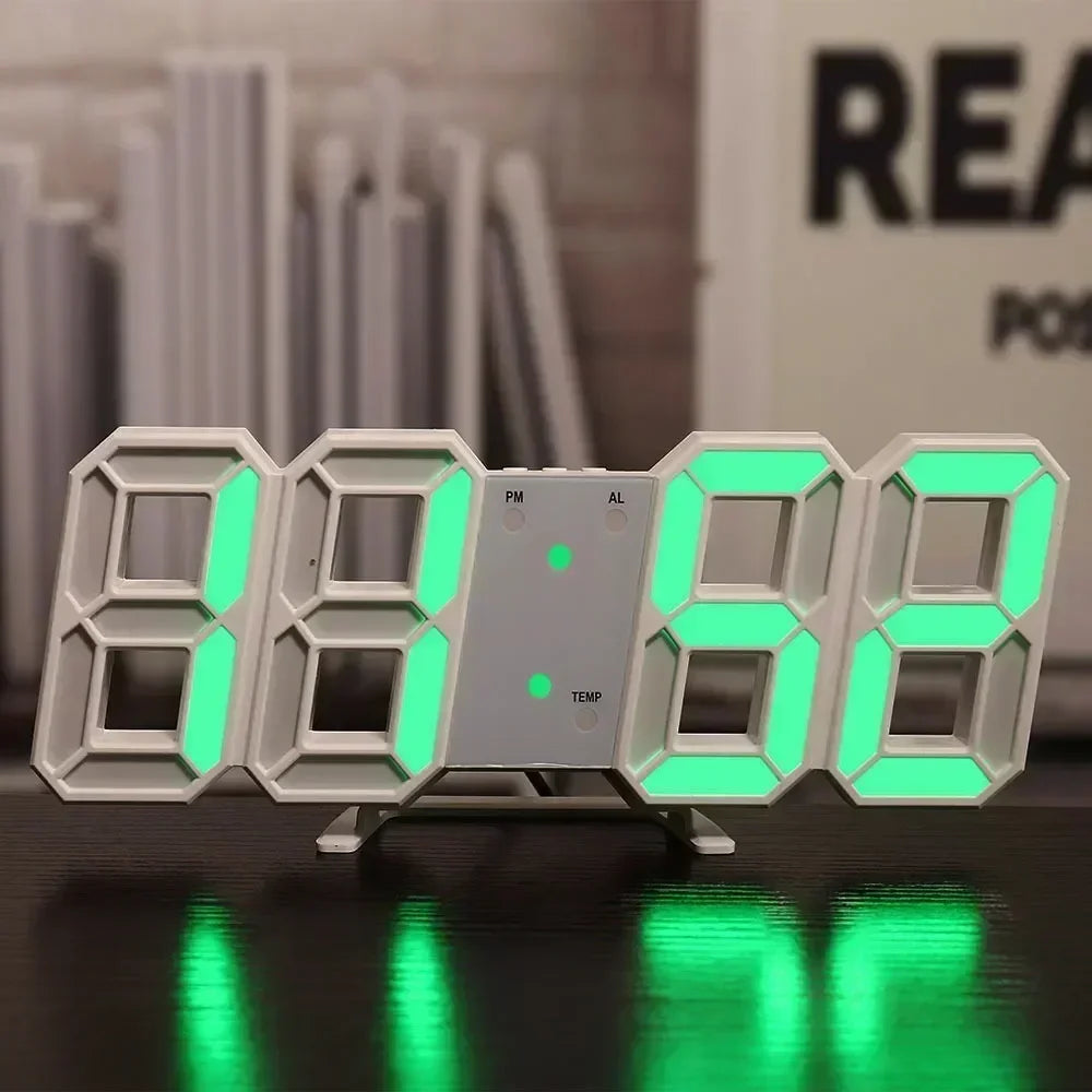 Relógio Digital LED com Alarme