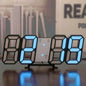 Relógio Digital LED com Alarme