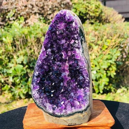 Drusa de Ametista Natural | Pedra Decorativa para Casa