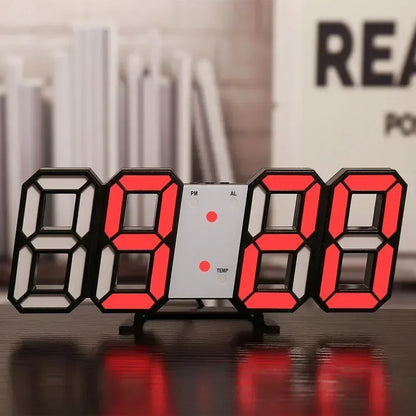 Relógio Digital LED com Alarme