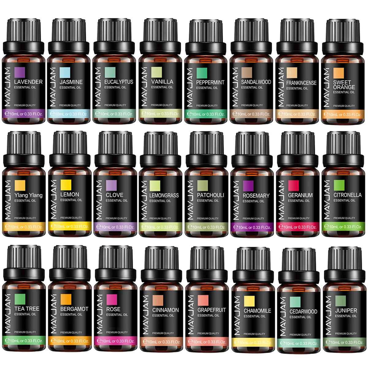 Óleo Aromático para Difusor 10 ml | Vários Aromas: Lavanda, Baunilha, Eucalipto e Mais